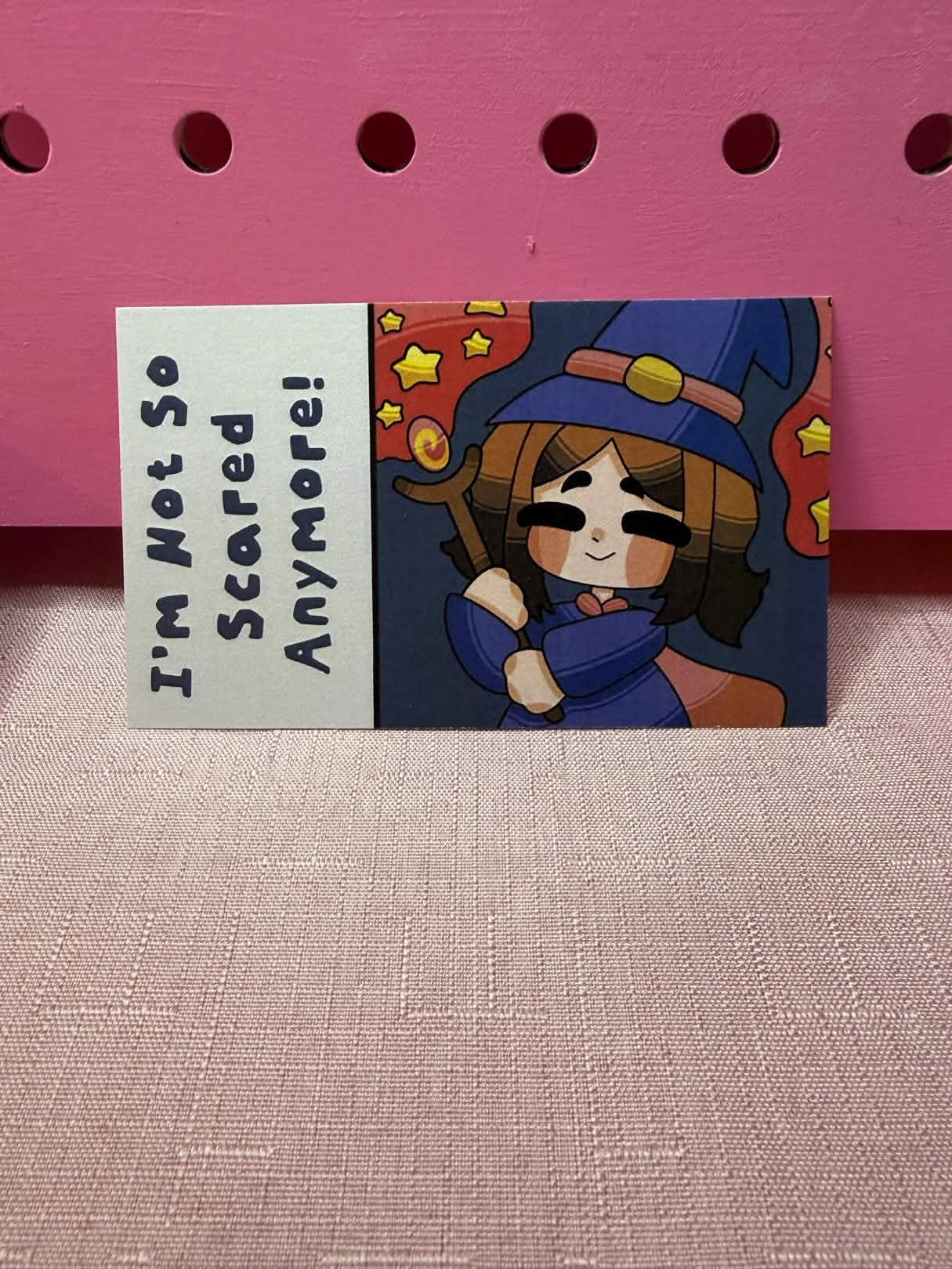 I'm Not Scared Anyone Mini Print