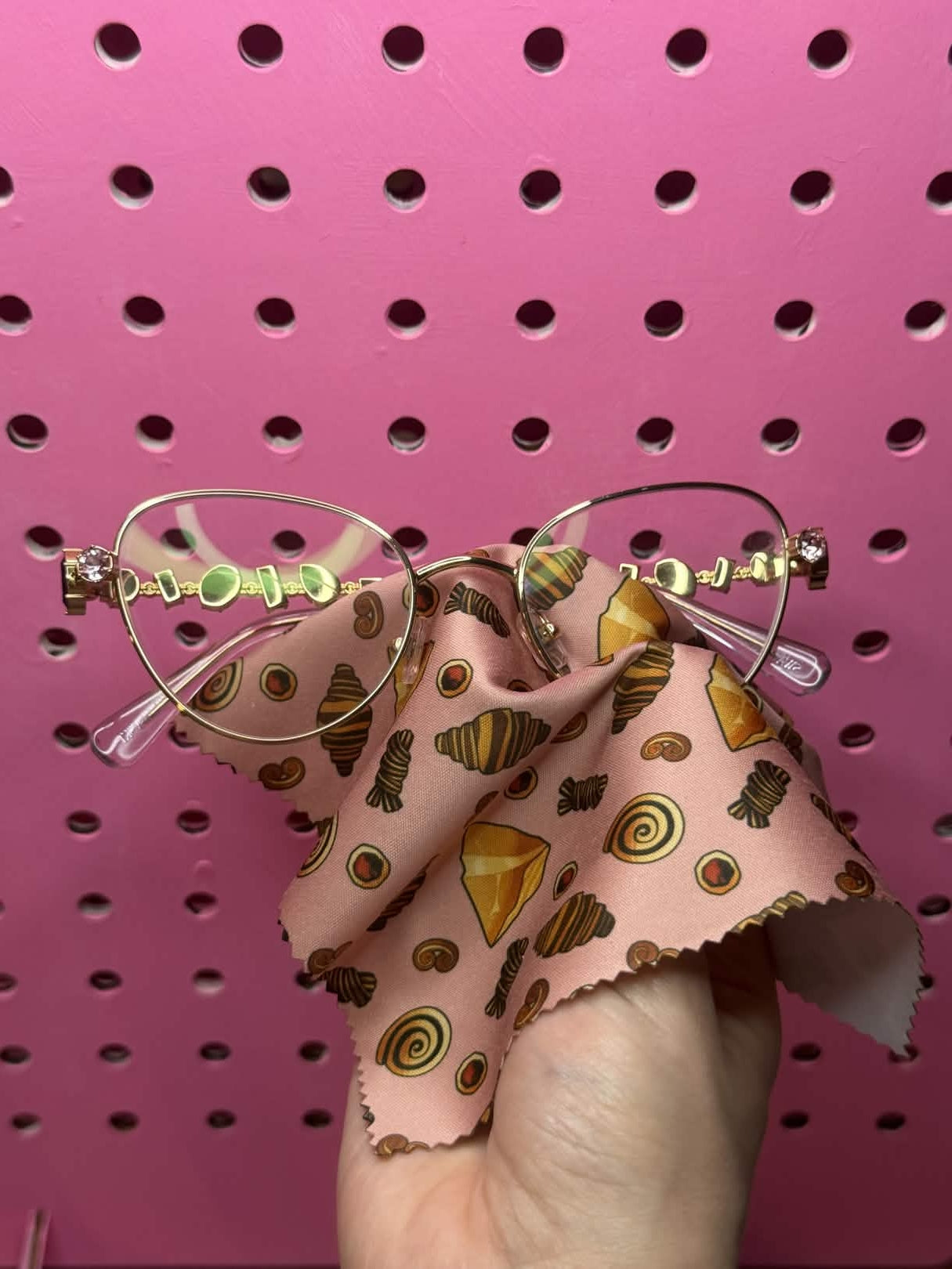Pastry Glasses Cleaner Cloth